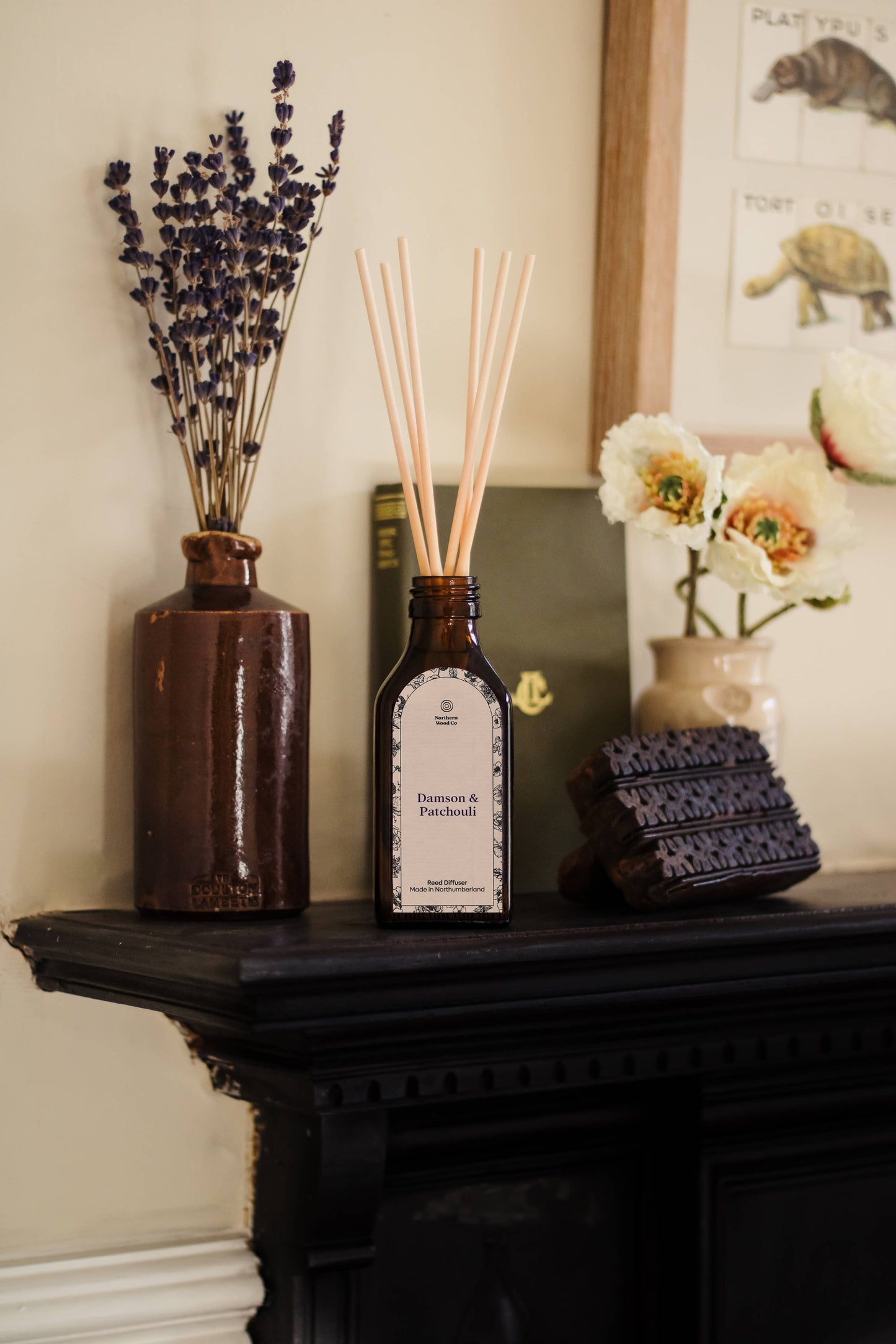 Damson & Patchouli Reed Diffuser — 100ml