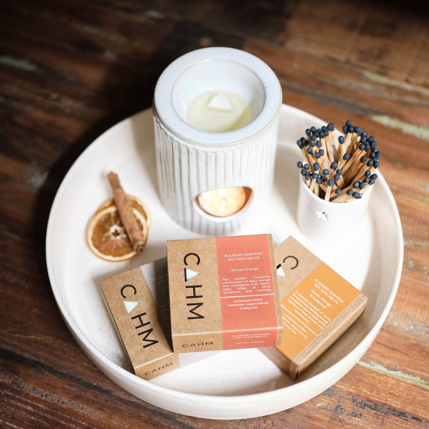 Thyme, Olive & Bergamot Soy Wax Melt Box