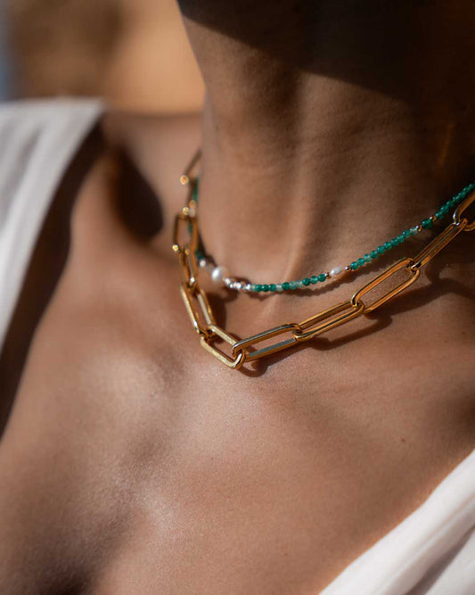 Lucy Large Oval Link Necklace