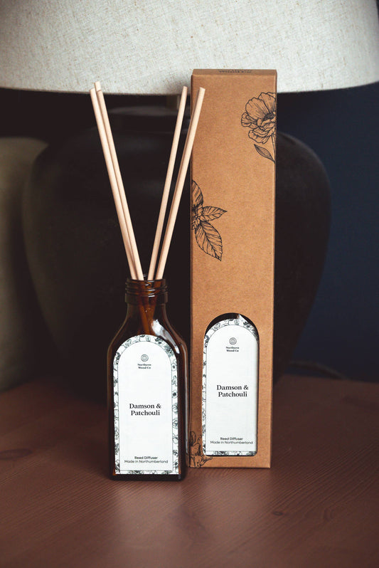 Damson & Patchouli Reed Diffuser — 100ml