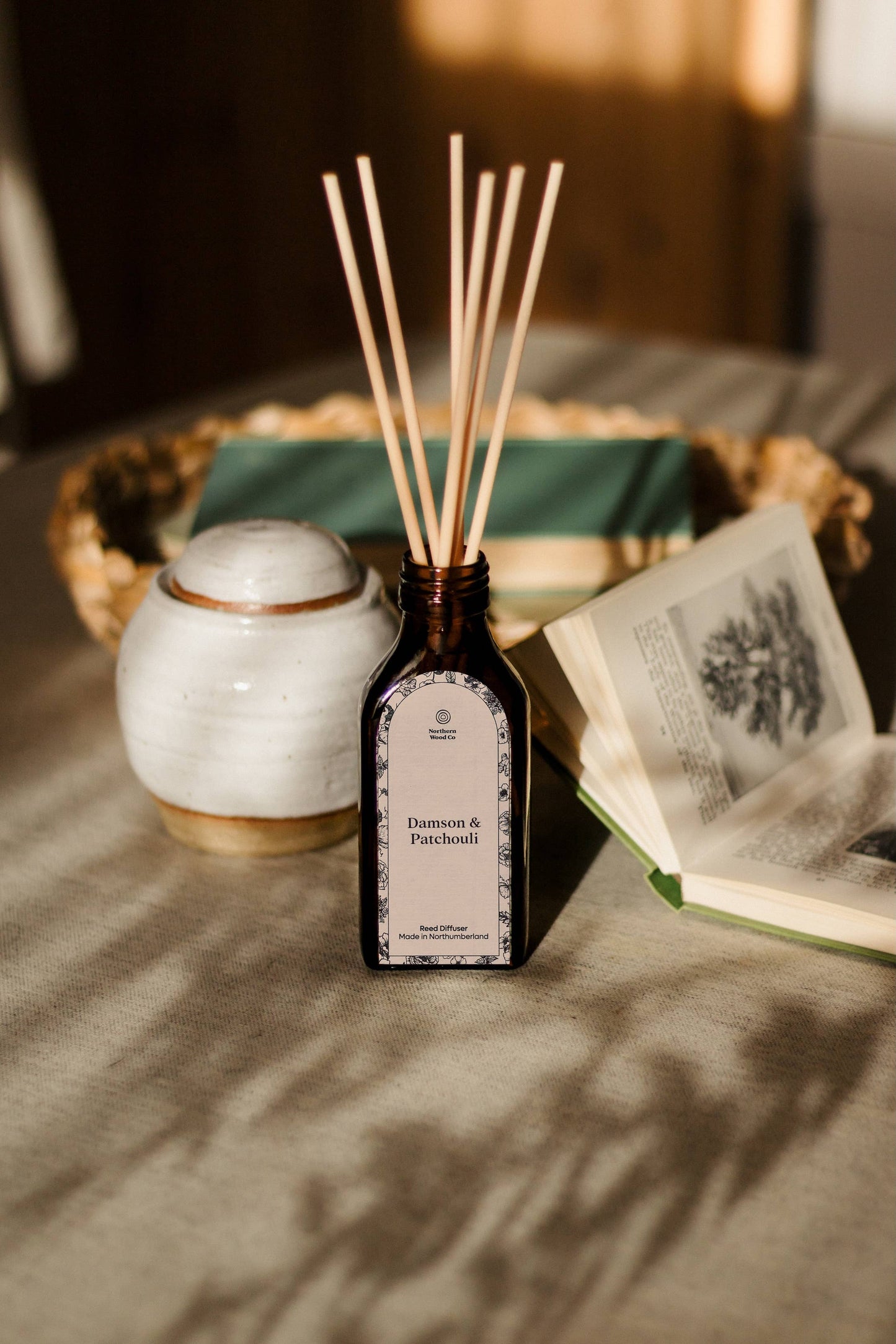 Damson & Patchouli Reed Diffuser — 100ml
