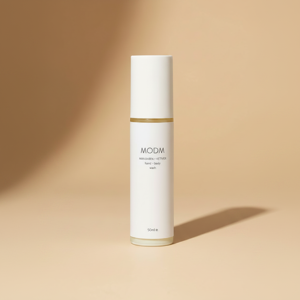 MODM Mini Hand + Body Wash — Mandarin & Vetiver