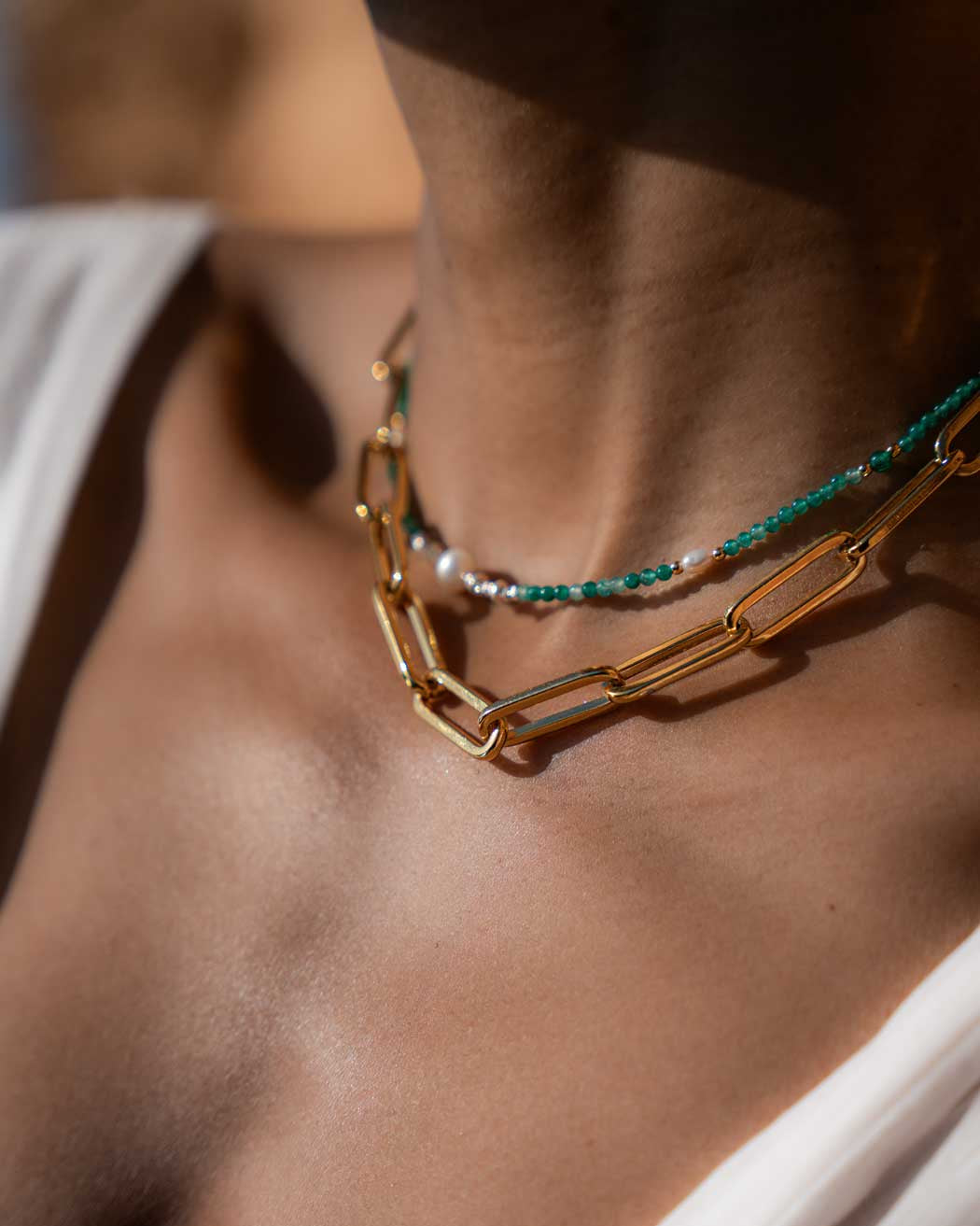 Lucy Large Oval Link Necklace