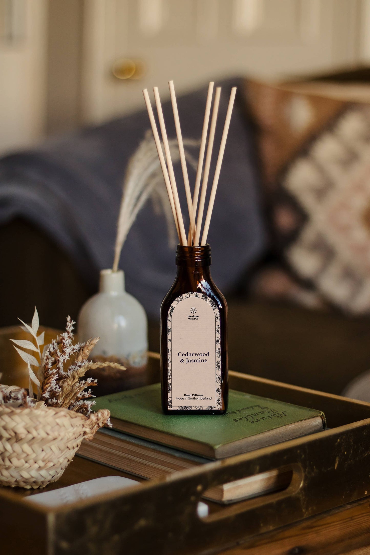 Cedarwood & Jasmine Reed Diffuser — 100ml