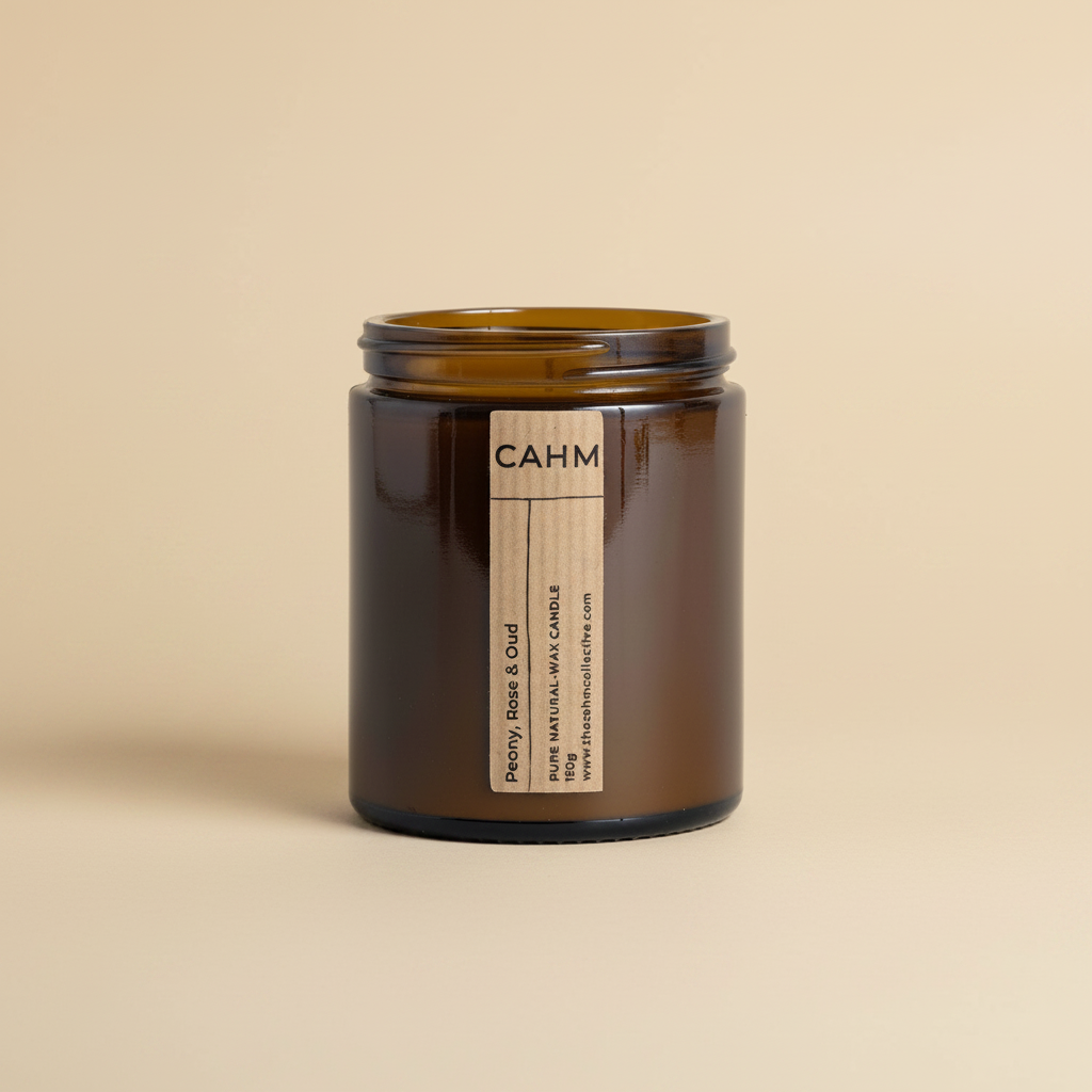 Peony Rose Oud Amber Jar Candle