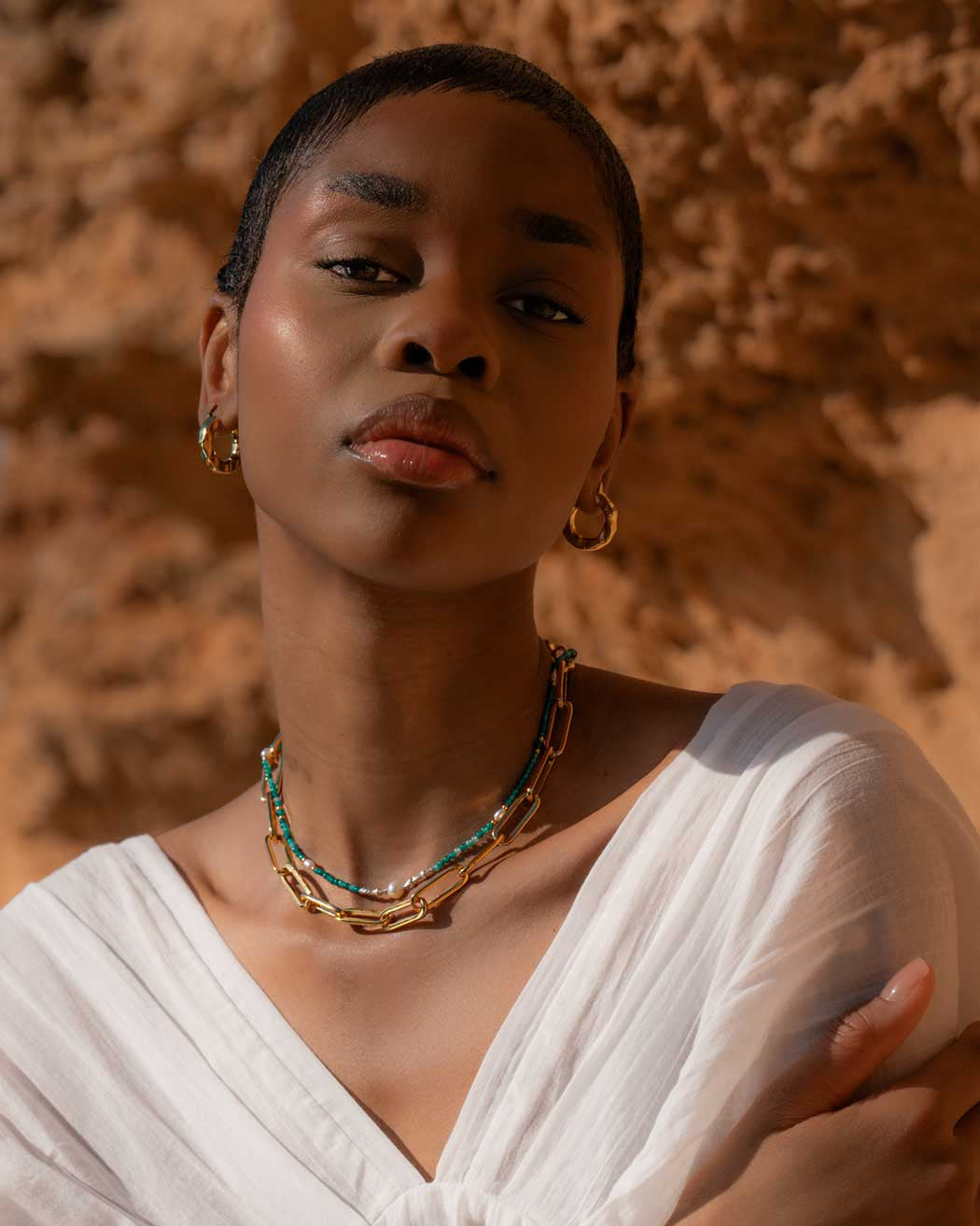 Lucy Large Oval Link Necklace