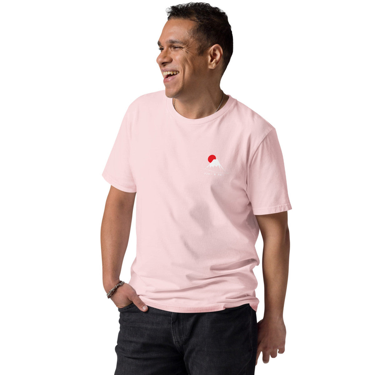 Mount Fuji Landmark Organic Cotton T-Shirt